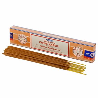 Divine Karma Satya Incense Sticks 15g Box